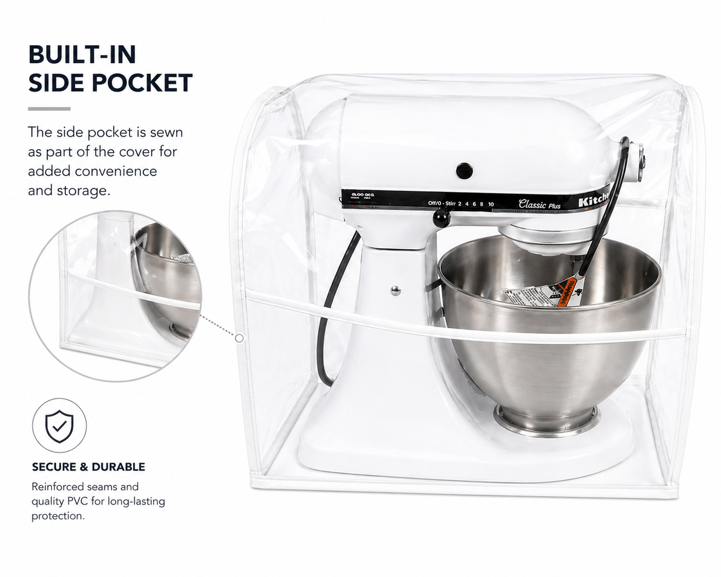 Universal Clear Stand Mixer Cover